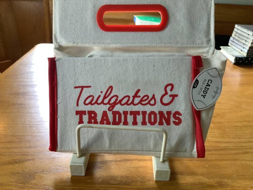 LOT OF 2 Canvas 6-Pack Caddy Bottle Holders